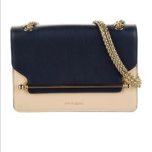 Strathberry Leather Shoulder Bag.